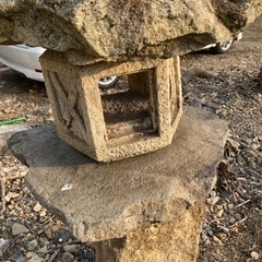 大型　石灯籠④ 国産　天然石【引き取りエリア兵庫県】の画像