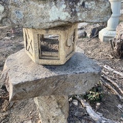 大型　石灯籠④ 国産　天然石【引き取りエリア兵庫県】の画像