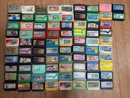 ファミコンソフト82点