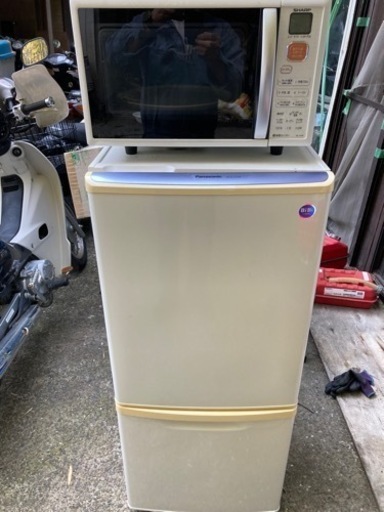 冷蔵庫と電子レンジ