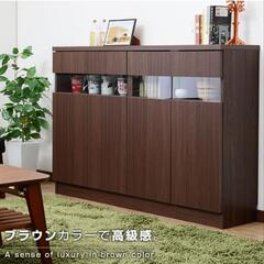 スリム食器棚　収納庫