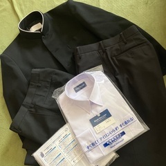 学ラン学生服175A上下セットシャツ新品