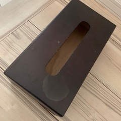 木製ティッシュケース