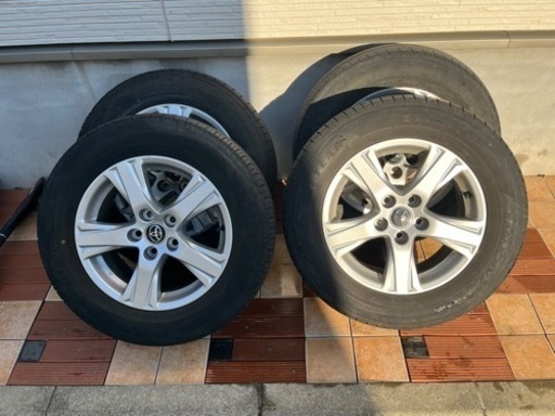 【良品】215/65R16 夏タイヤ純正ホイール付き４本セット