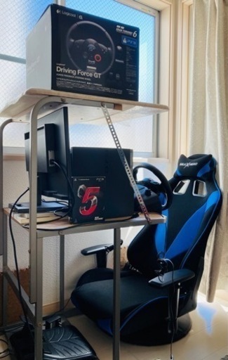 【川崎、大田区近郊送料2000円】PS3本体、LPRC-14500、グランツーリスモ5、ゲーミングチェア、デスク