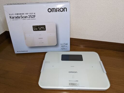 オムロン 体重・体組成計 カラダスキャン ブラック HBF-252F