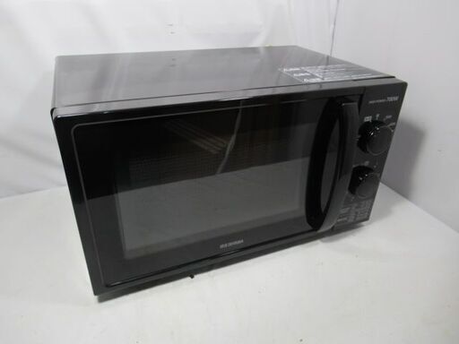 1ヶ月保証/電子レンジ/ブラック/ダイヤル式/西日本専用/60Hz/アイリスオーヤマ/IMG-T177/中古品/JKN5074/