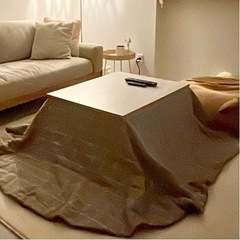決まりました。山善 こたつテーブルの画像