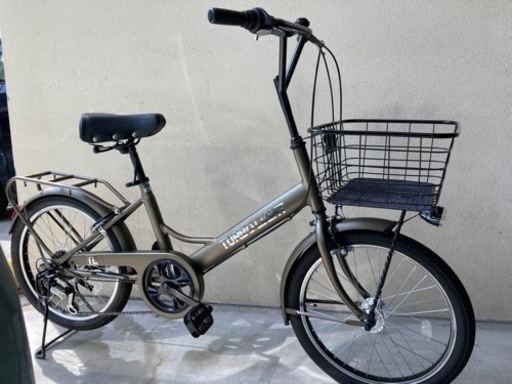 値下げしました！20インチ自転車　6段変速　自動点灯ライト