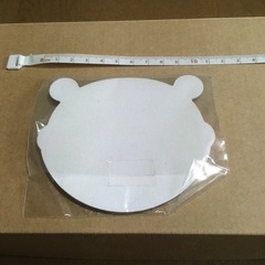 3枚　くまモンのコースター？　3枚の画像