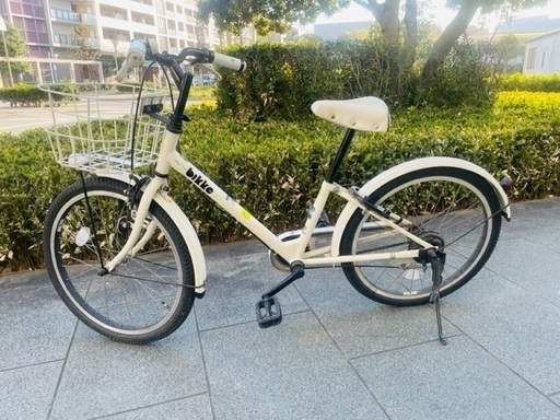 ブリヂストン 子ども用自転車 bikke j（ビッケｊ） 22型 変速なし ホワイト BK223