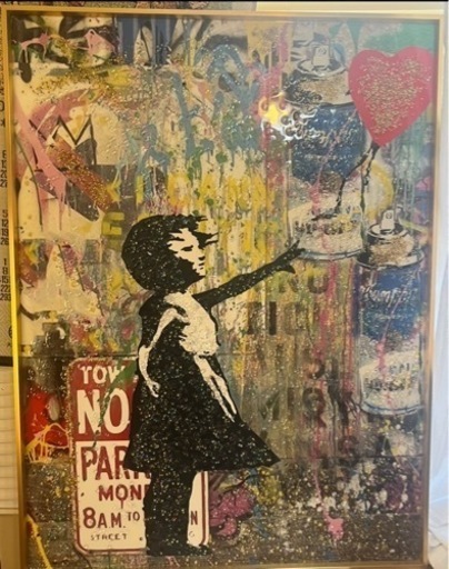 バンクシーによる絵画