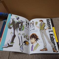 劇場版タイバニBlu-ray(初回限定版)と原画＆ラフ画集の画像