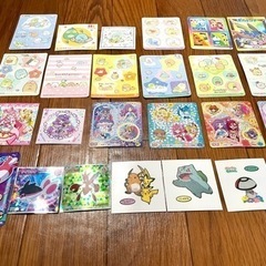 (取引終了)キッズ　シール　多数　プリキュア　ポケモン　すみっこ他の画像
