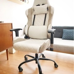 ヤマソロ ゲーミングチェア ほぼ新品の画像