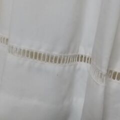 未使用品　スカート　白の画像