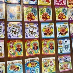 (取引終了)アンパンマンシール多数　48枚セット　おまけ付きの画像