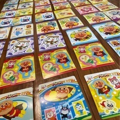 (取引終了)アンパンマンシール多数　48枚セット　おまけ付きの画像