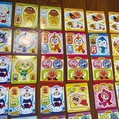 (取引終了)アンパンマンシール多数　48枚セット　おまけ付きの画像