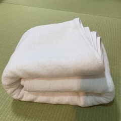 また値下げ‼️未使用綿100%バスタオルの画像