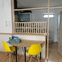 オーダー出来ます。ペット用柵 キッチン柵の画像