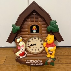 くまのプーさん　掛け時計