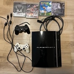 楽天市場】【PS3ソフト5本セット！】PS3 本体 初期型 80GB 40GB