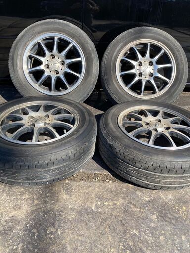 ブリヂストン 14インチ ホイール付き×4本セット 4穴 中古・美品