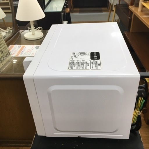 S207 ⭐  Haier JM-17H-60 W [電子レンジ ターンテーブルタイプ 横開き 17L 60Hz（西日本地域対応） ホ