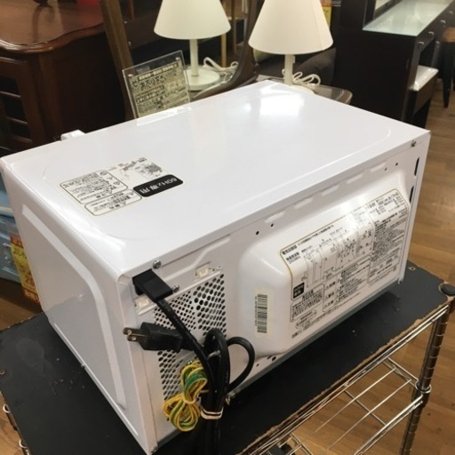 S207 ⭐  Haier JM-17H-60 W [電子レンジ ターンテーブルタイプ 横開き 17L 60Hz（西日本地域対応） ホ