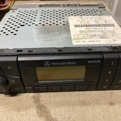 メルセデスSLK取外し　カーナビ、CDチェンジャーセットの画像