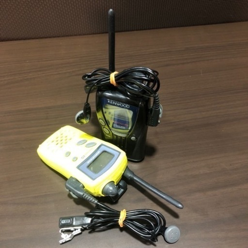 KENWOOD ケンウッド　特定小電力トランシーバー　3台セット