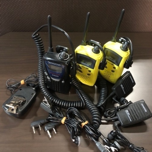 KENWOOD ケンウッド　特定小電力トランシーバー　3台セット