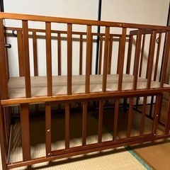 ヤトミ製　ベビーベッド　25日までに取りに来れる方