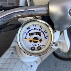 原付バイク スズキ Lets4 Pallet 自賠責 令和7年9月まで 不動車【要修理】の画像