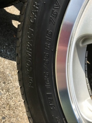 軽自動車用　15インチタイヤホイール