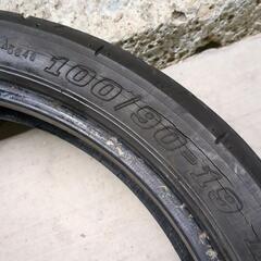 ハーレー　タイヤ　廃タイヤの画像