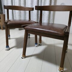 ダイニングチェア2脚の画像