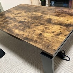 ニトリ　ビンテージ風こたつプラスこたつ布団