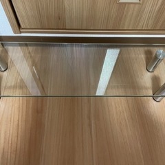取引中   ガラスモニター台  ニトリ お譲りしますの画像