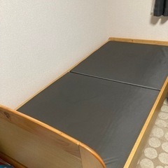 （決まりました）ベッド