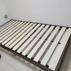 すのこベッド　ダブル　3月中に処分