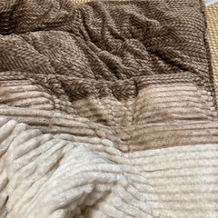 ニトリ　ビンテージ風こたつプラスこたつ布団の画像