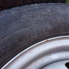 【商談中】12インチ6PRサマータイヤホイールセットの画像