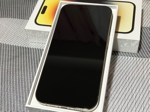 極美品 iPhone 14 pro 128gb ゴールド
