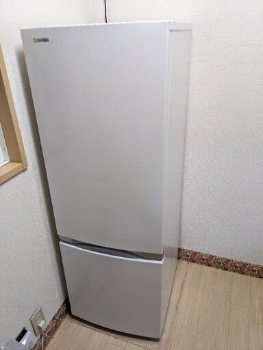 【期間限定3/26】東芝　ノンフロン冷凍冷蔵庫　GR-R17BS (170L・右開き) セミマットホワイト