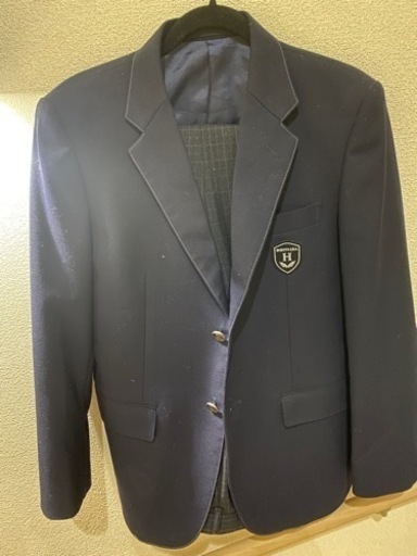北都中学校制服ブレーザー上下男