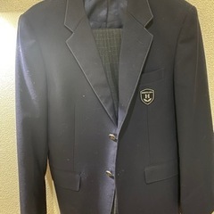 北都中学校制服ブレーザー上下男