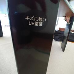 【取引中】値下げ　UVローテーブル ルーチェ 幅75cm ブラック　美品です。の画像
