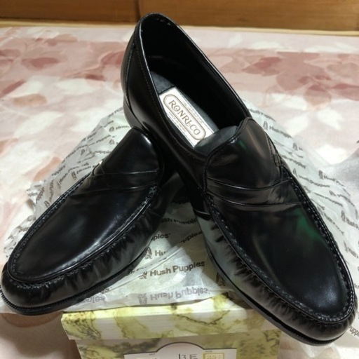 新品本革‼️未使用‼️RONRICOブラック、25.5cm‼️ 定価から】☆Paraboot × TENBOX for CLONY CLOTHING “Coraux” コイン 